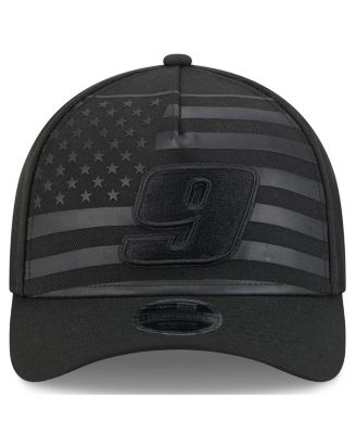 Men's Black Chase Elliott American Flag 9FORTY M-Crown A-Frame Adjustable Hat