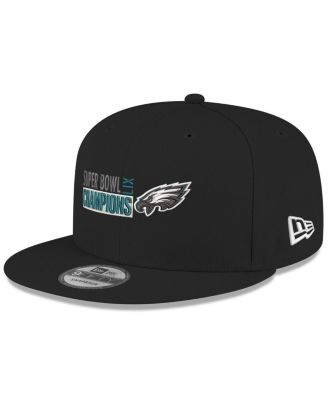 New Era - Men's Black Philadelphia Eagles Super Bowl LIX Champions 9FIFTY Snapback Hat