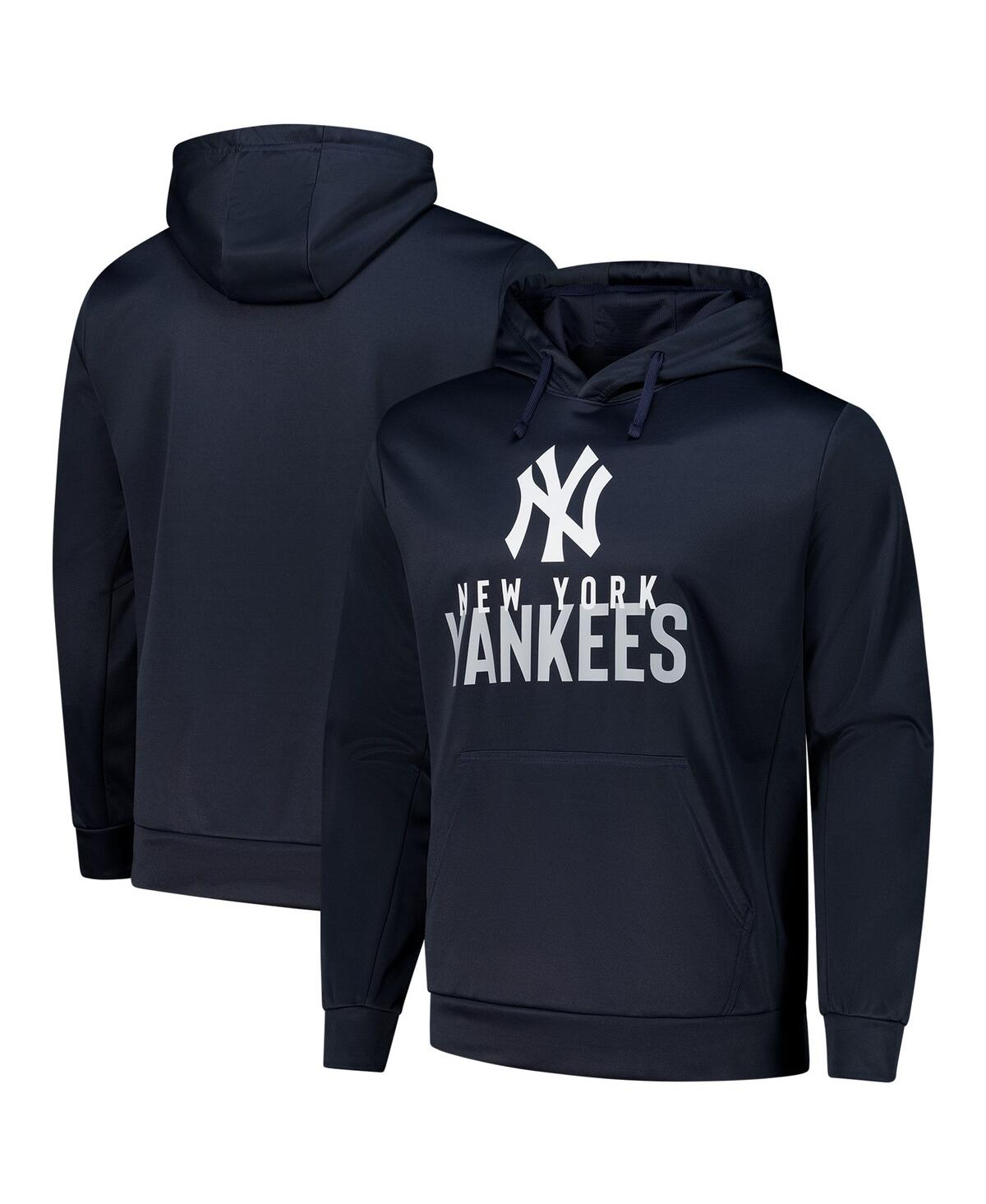 Dunbrooke Men's Navy New York Yankees Champion Pullover Hoodie In Navy