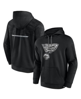 Fanatics - Men's Black St. Louis Blues Iced Out Pullover Hoodie