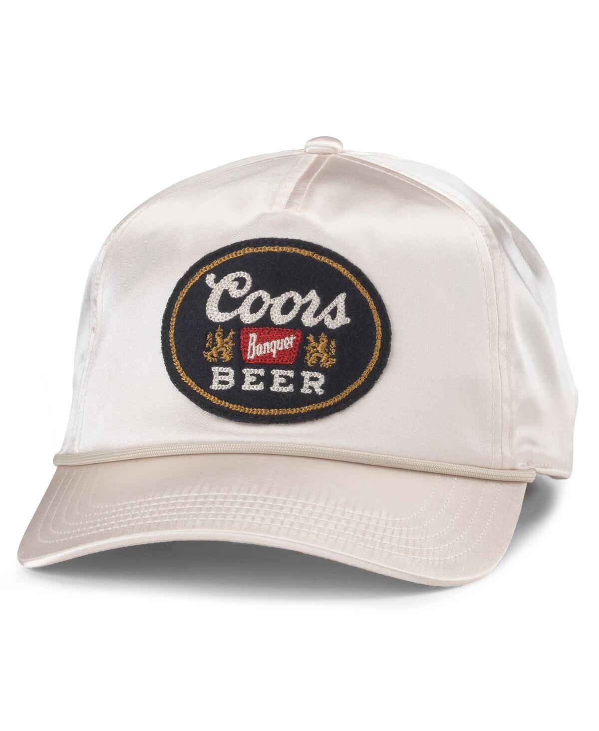AMERICAN NEEDLE MEN'S CREAM COORS BLAZER ADJUSTABLE HAT 