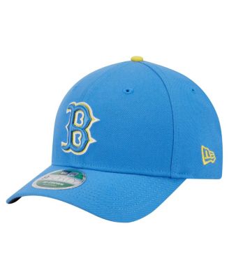 New Era - Men's Light Blue Boston Red Sox Player Replica 9FORTY Adjustable Hat