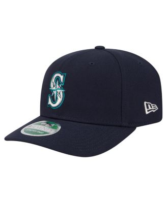 New Era - Men's Navy Seattle Mariners Player Replica 9SEVENTY Adjustable Hat