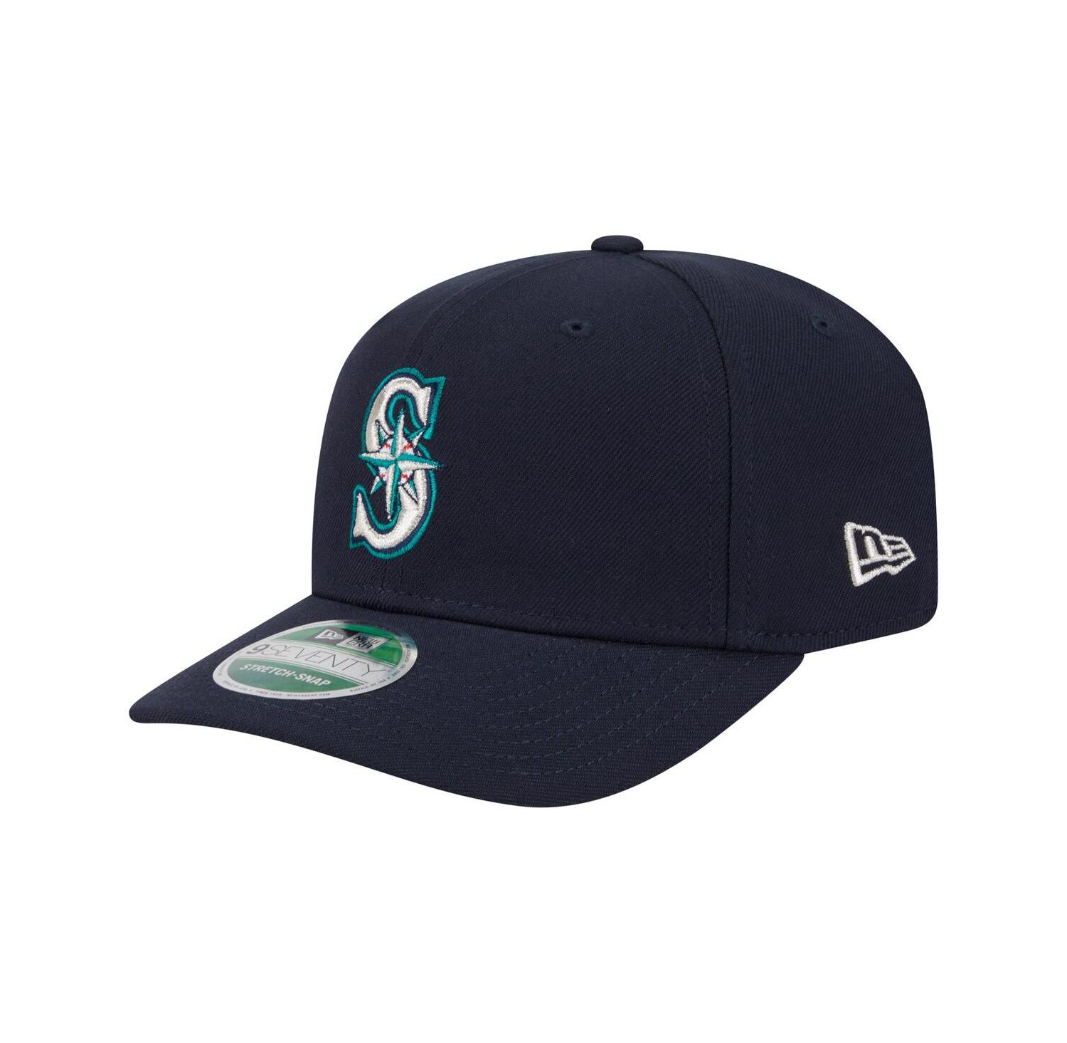 Men's Navy Seattle Mariners Player Replica 9SEVENTY Adjustable Hat