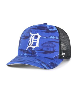 '47 Brand - Men's Blue Detroit Tigers Fiji Trucker Adjustable Hat