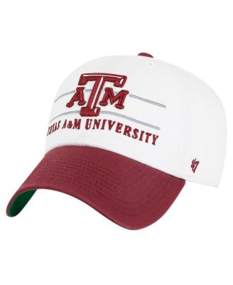 '47 Brand - Men's White Texas A M Aggies Gridiron Clean Up Adjustable Hat