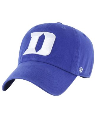 '47 Brand - Men's Royal Duke Blue Devils Clean Up Adjustable Hat