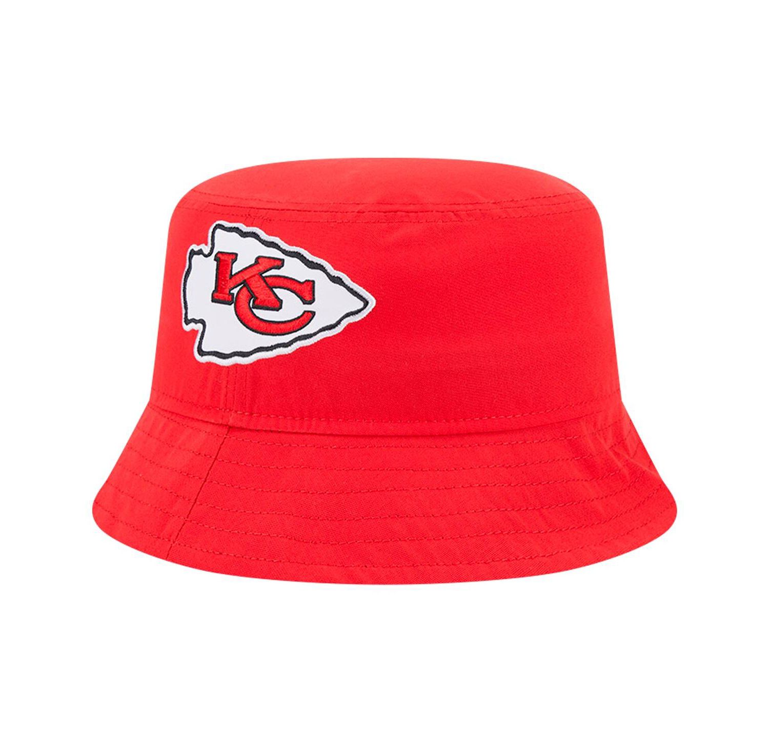 Men's Red Kansas City Chiefs Helmet Bucket Hat