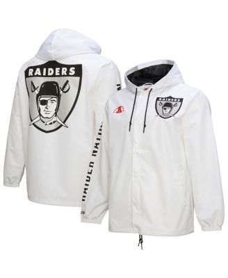 Mitchell & Ness Men's White Oakland Raiders Vintage Logo