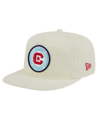 New Era - Men's&nbsp;Cream Chicago Fire 2025 Kickoff Snapback Golfer Hat