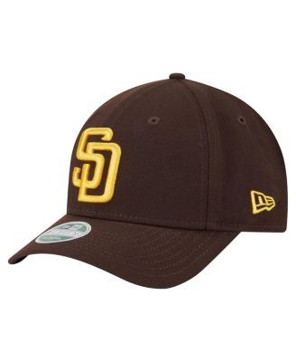 New Era - Big Boys and Girls Brown San Diego Padres Player Replica 9FORTY Adjustable Hat