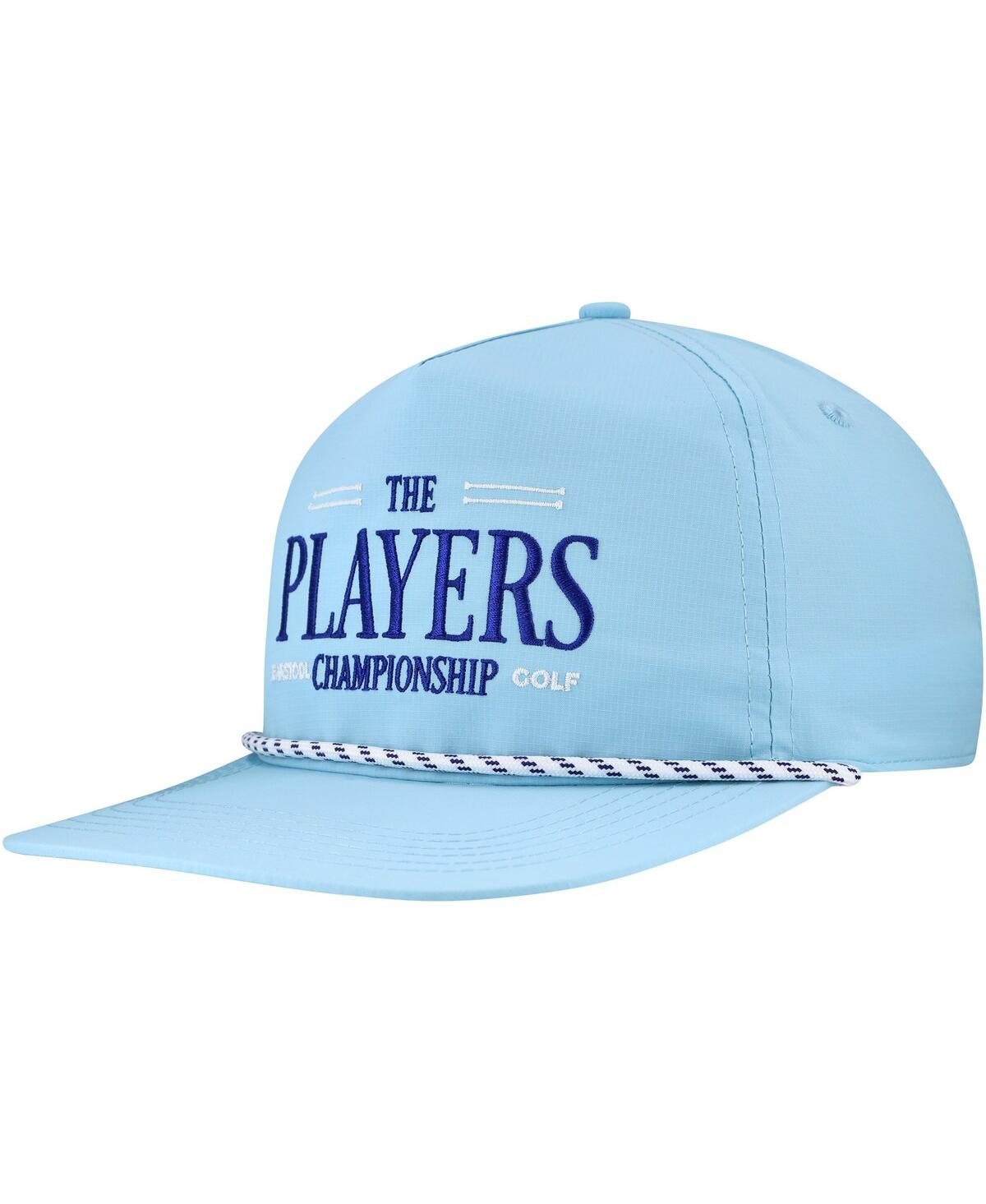 Shop Barstool Golf Men's Light Blue The Players Performance Rope Snapback Hat