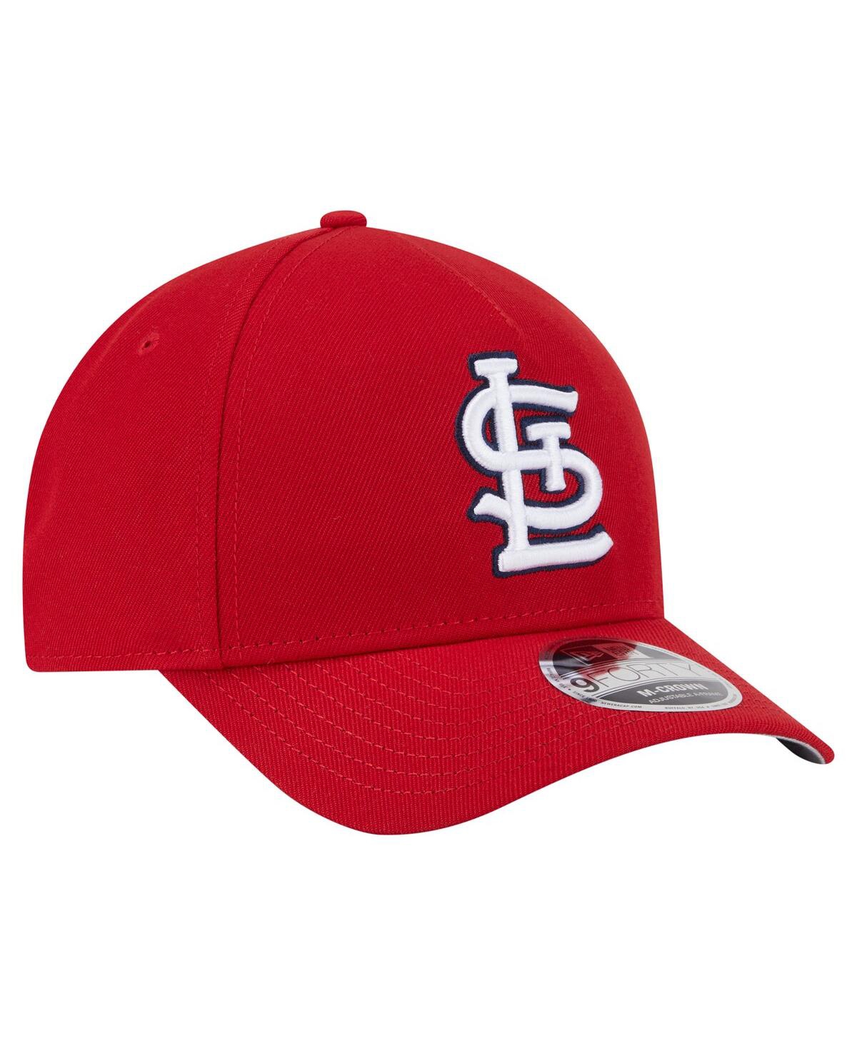 New Era Men's Red St. Louis Cardinals 9forty M-crown Adjustable Hat In Red