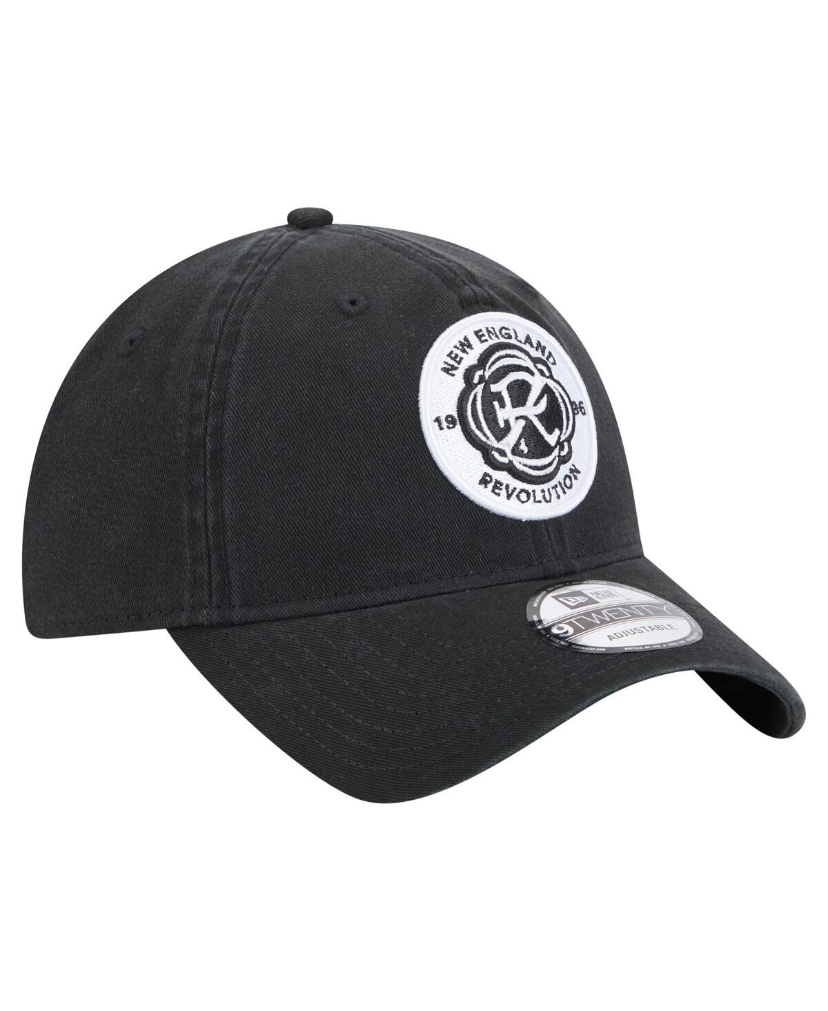 NEW ERA MEN'S BLACK NEW ENGLAND REVOLUTION 2025 KICKOFF 9TWENTY ADJUSTABLE HAT 