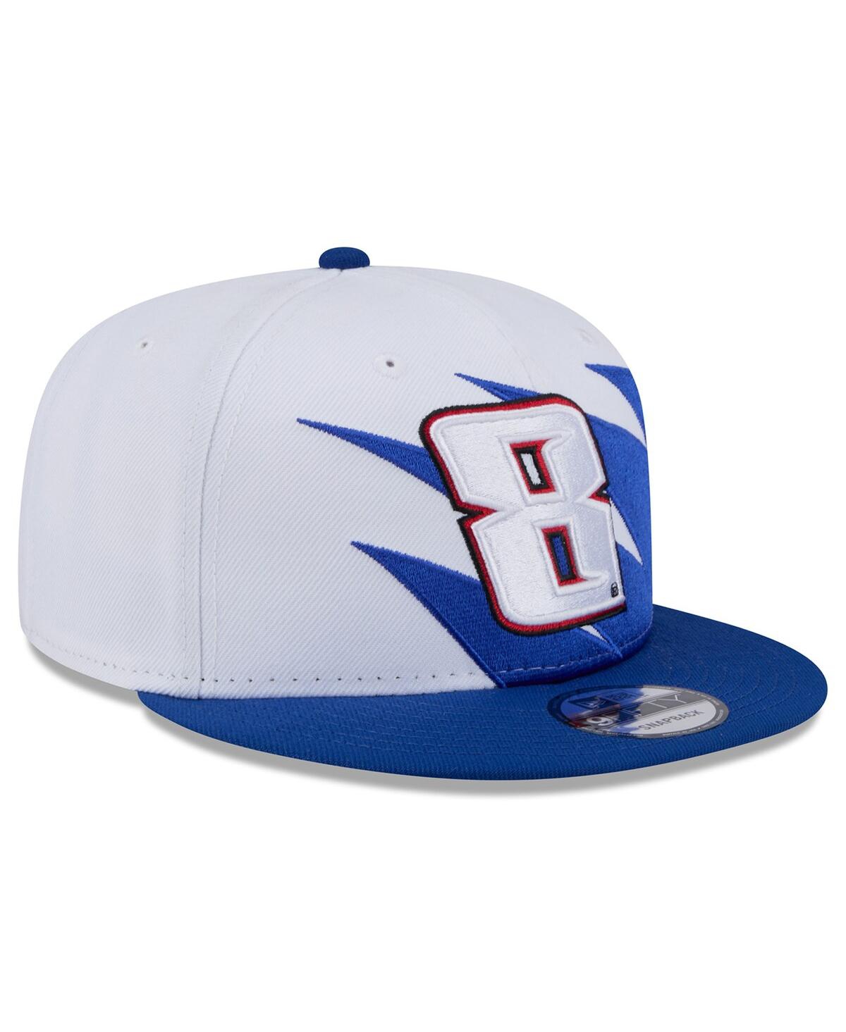 New Era Men's Blue Kyle Busch Jagged 9fifty Snapback Hat In Blue