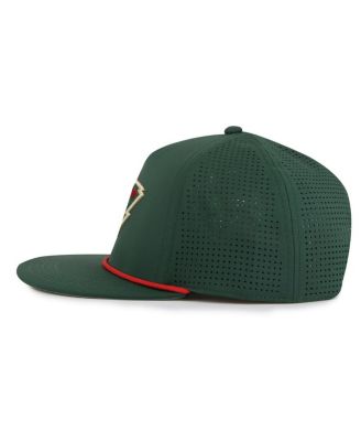 Men's Green Minnesota Wild Buxton Pro Tech Adjustable Hat