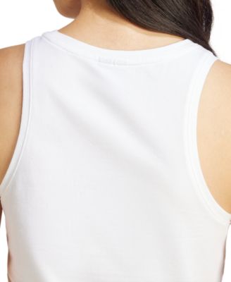 Women's Essentials Linear Slim-Fit Tank Top