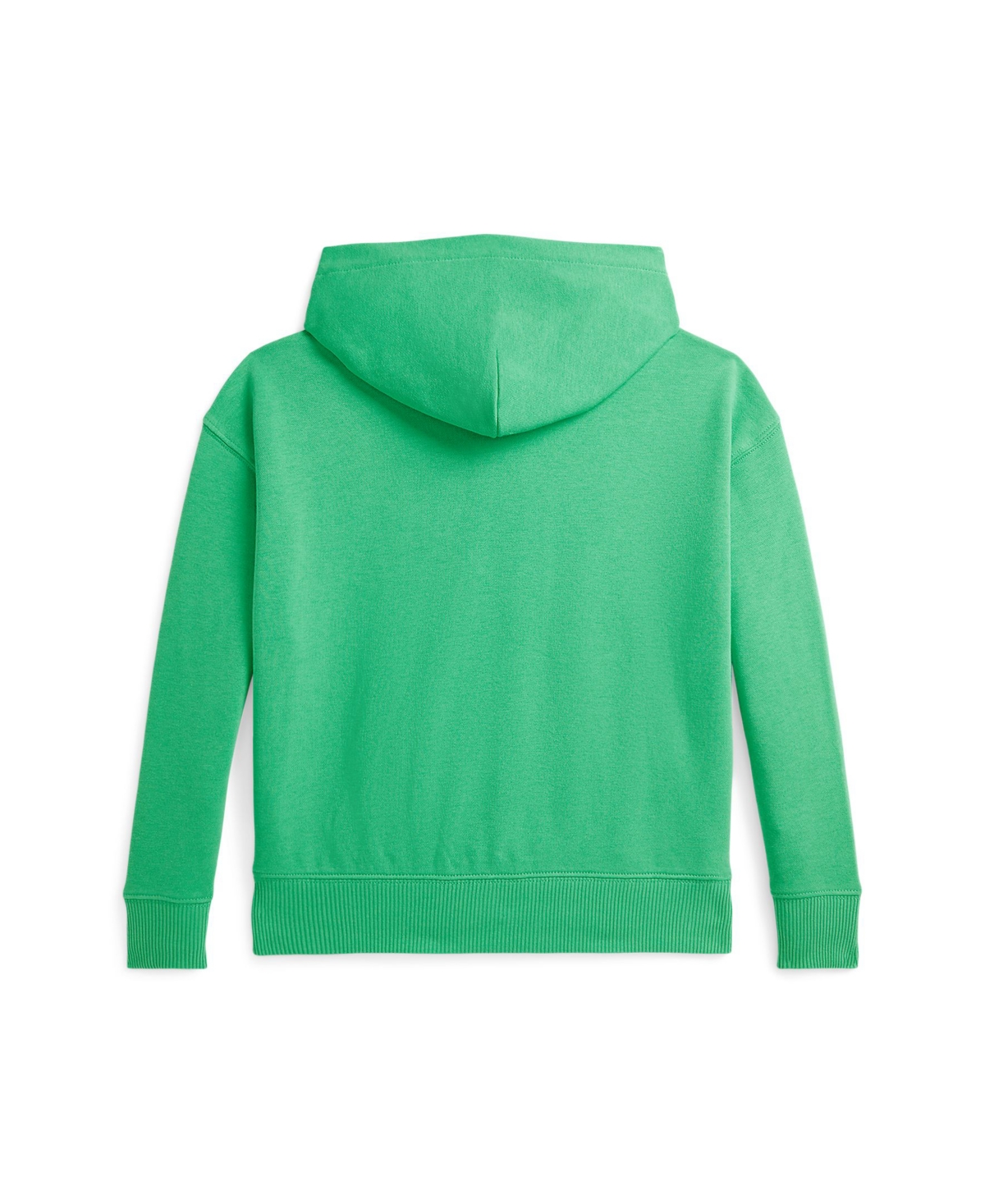 Polo Ralph Lauren Big Pony Logo French Terry Hoodie In Plato Green