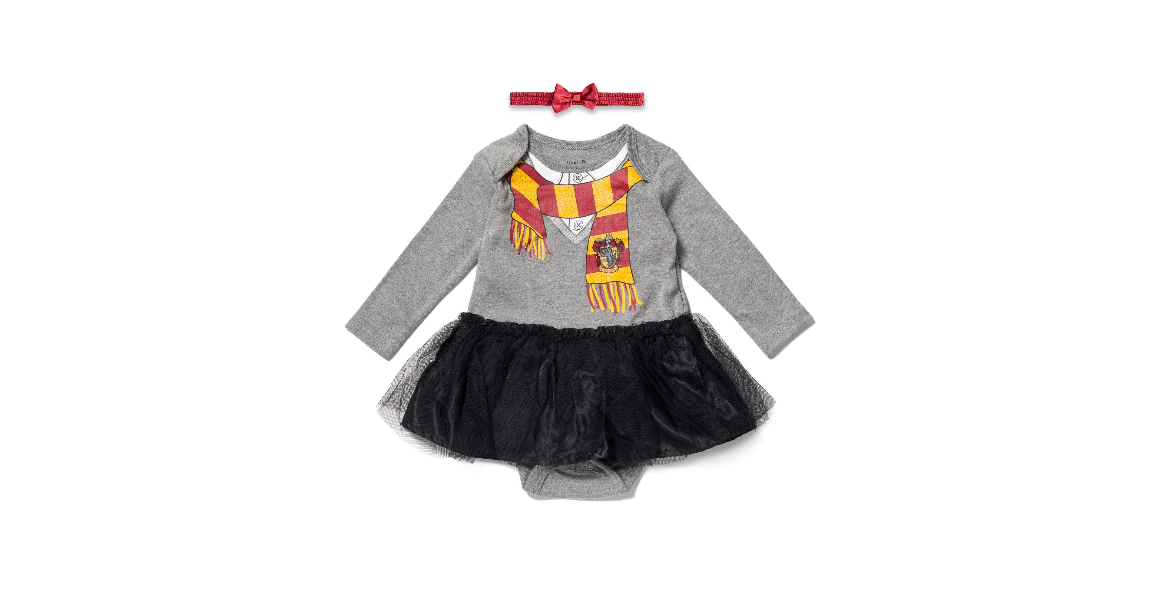 Harry Potter Hermione Baby Girls Dress and Headband Newborn to Infant