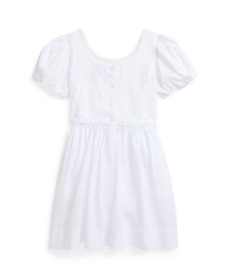 Toddler and Little Girls Seersucker Dress