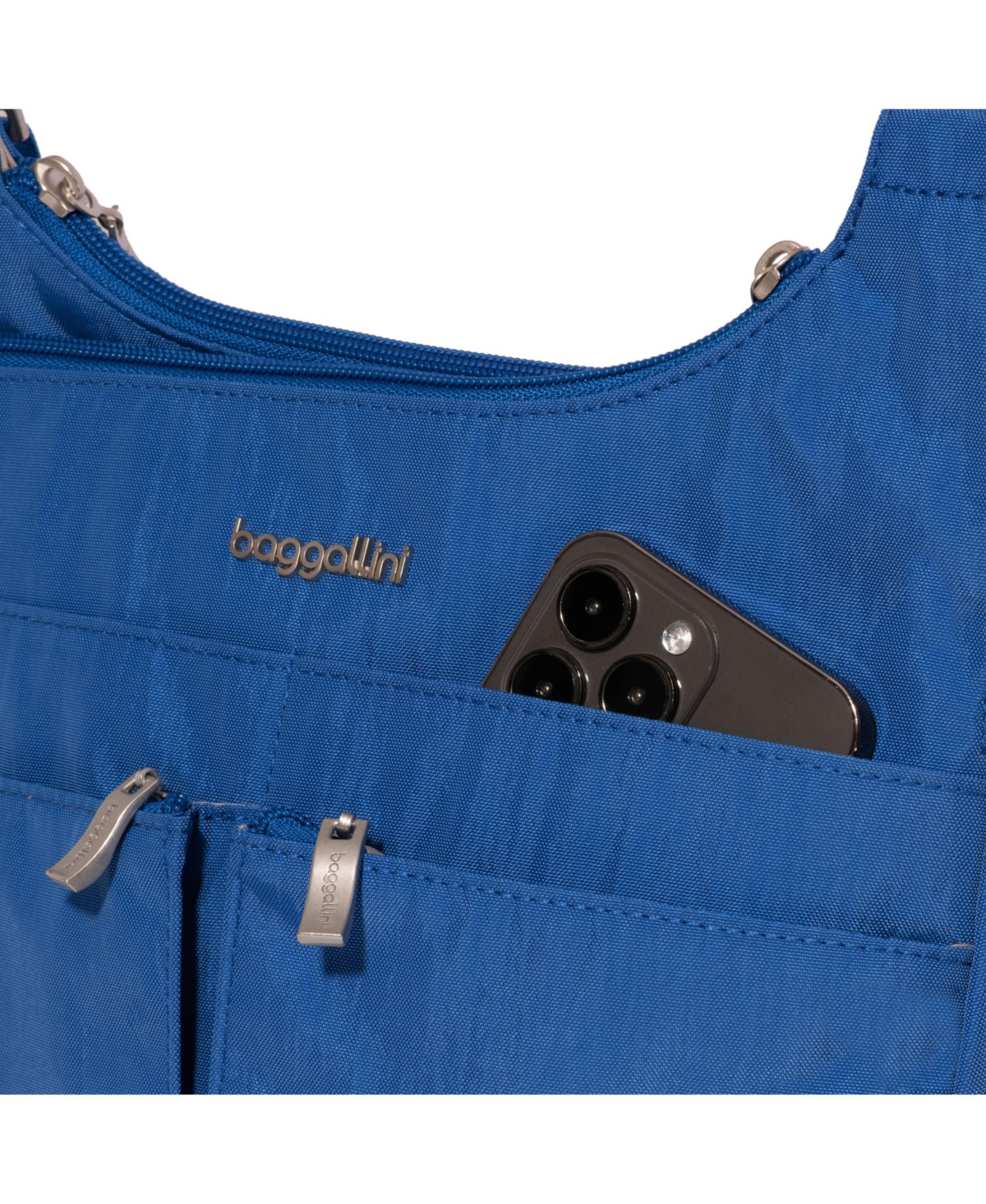 Baggallini Cross Over Crossbody Bag In Lapis
