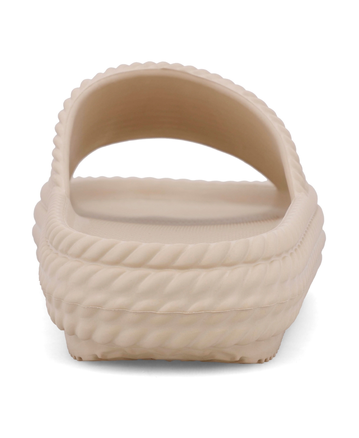Mia Luvly Slide Sandal In Sand