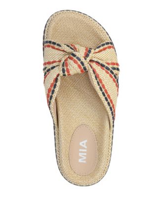 Women's Giade Raffia Slip-On Sandals