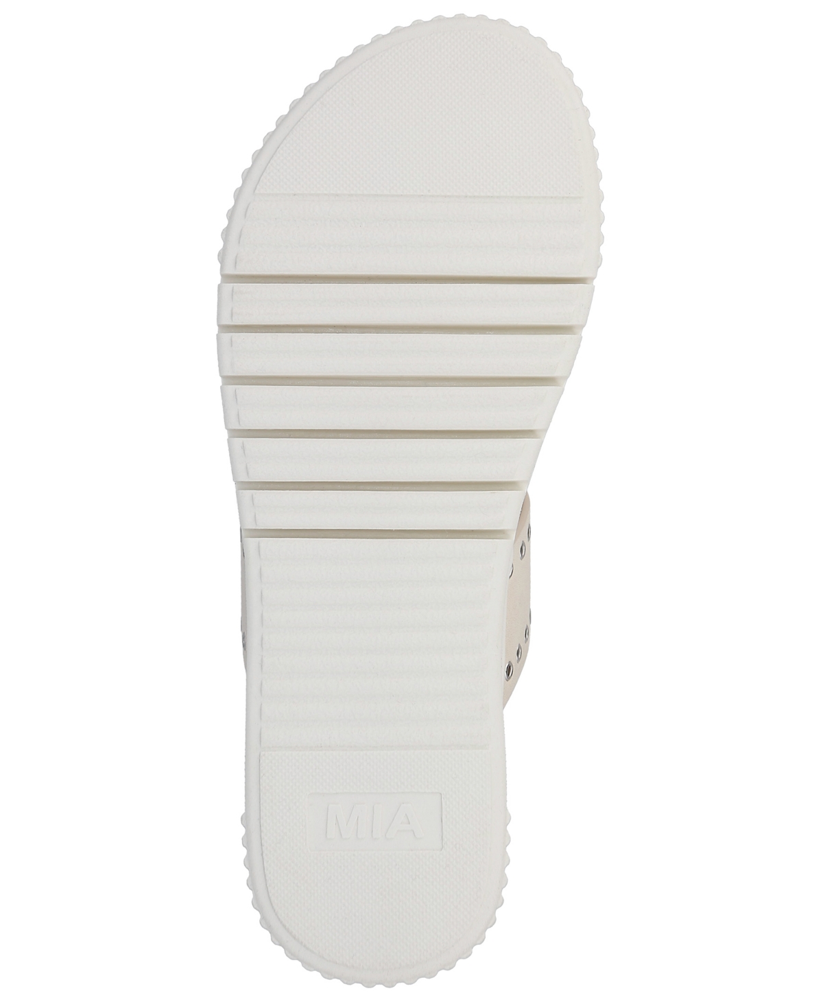 Mia Lexi Platform Slide Sandal In Seashell