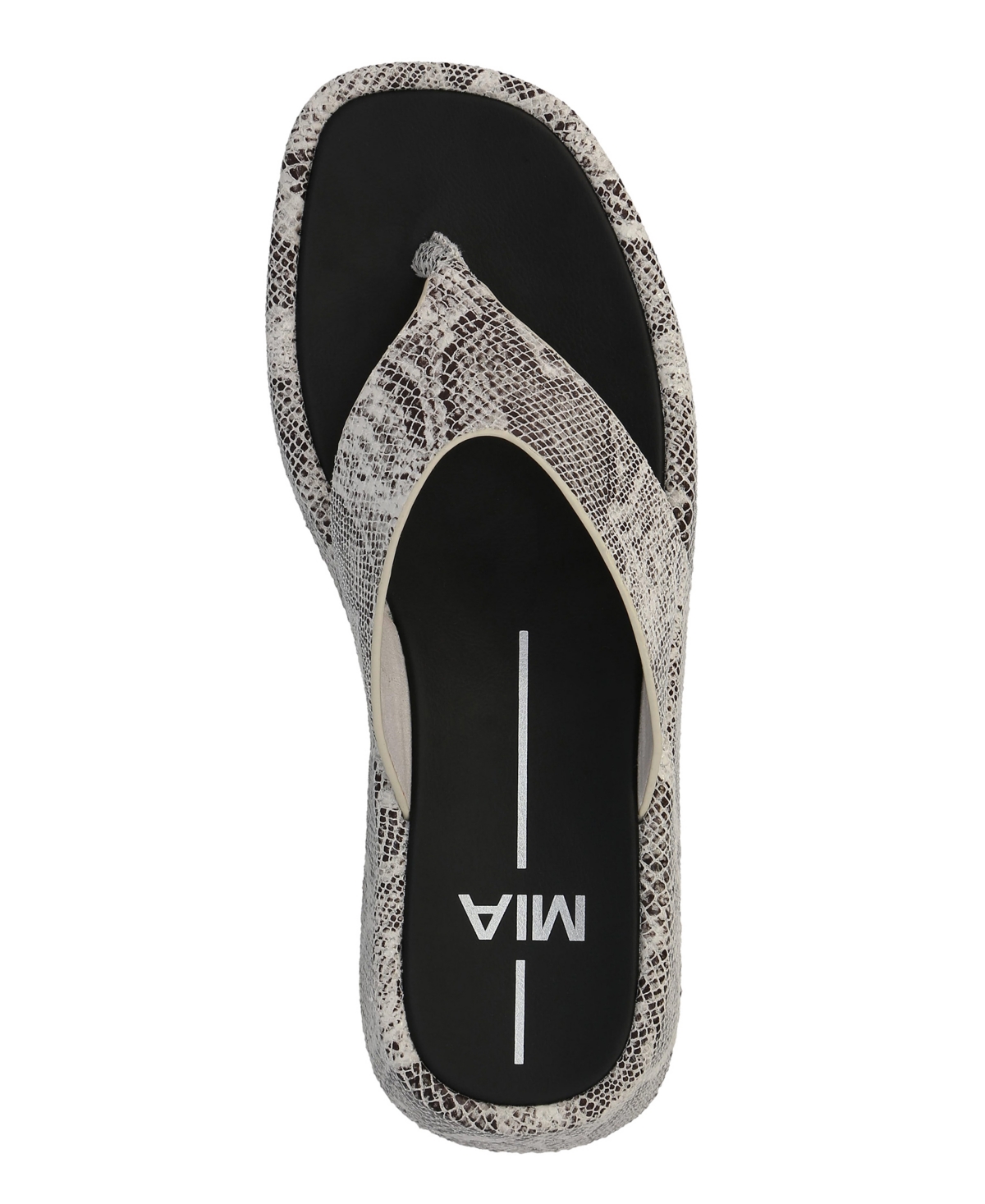 Mia Women's Pamelia Thong Round Toe Sandals