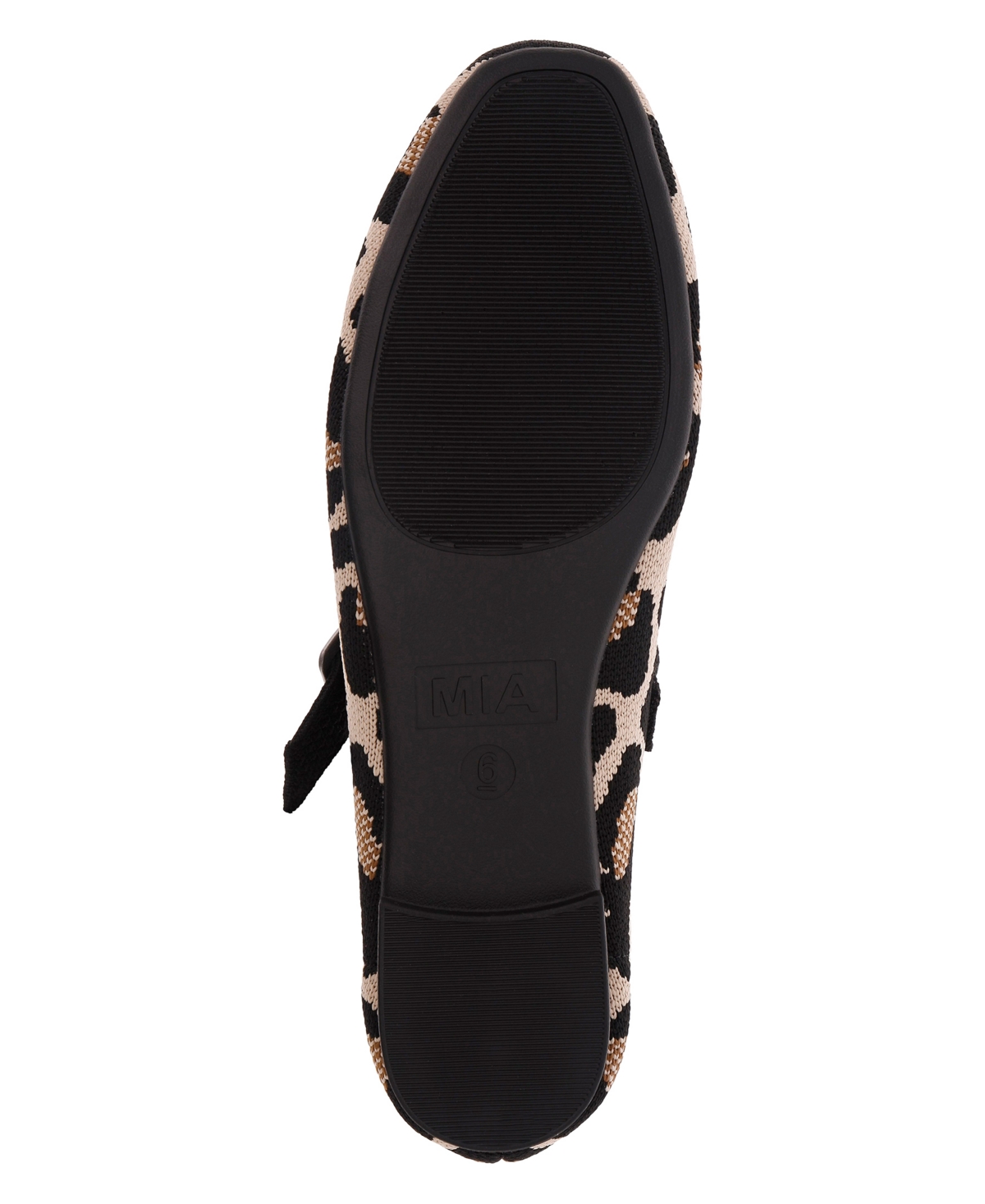 Mia Brita Mary Jane Flat In Leopard