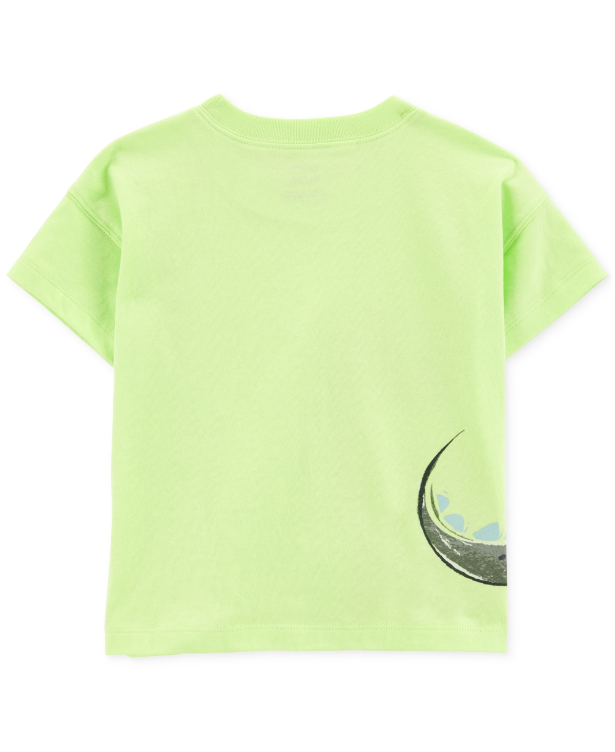 Carter's Toddler Boys Dinosaur Graphic T-shirt & Shorts, 2 Piece Set In Green,gray