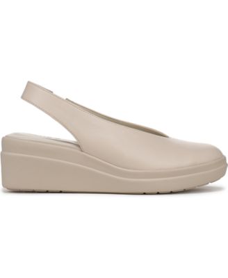 Women's Sutton Slingback Leather Wedges