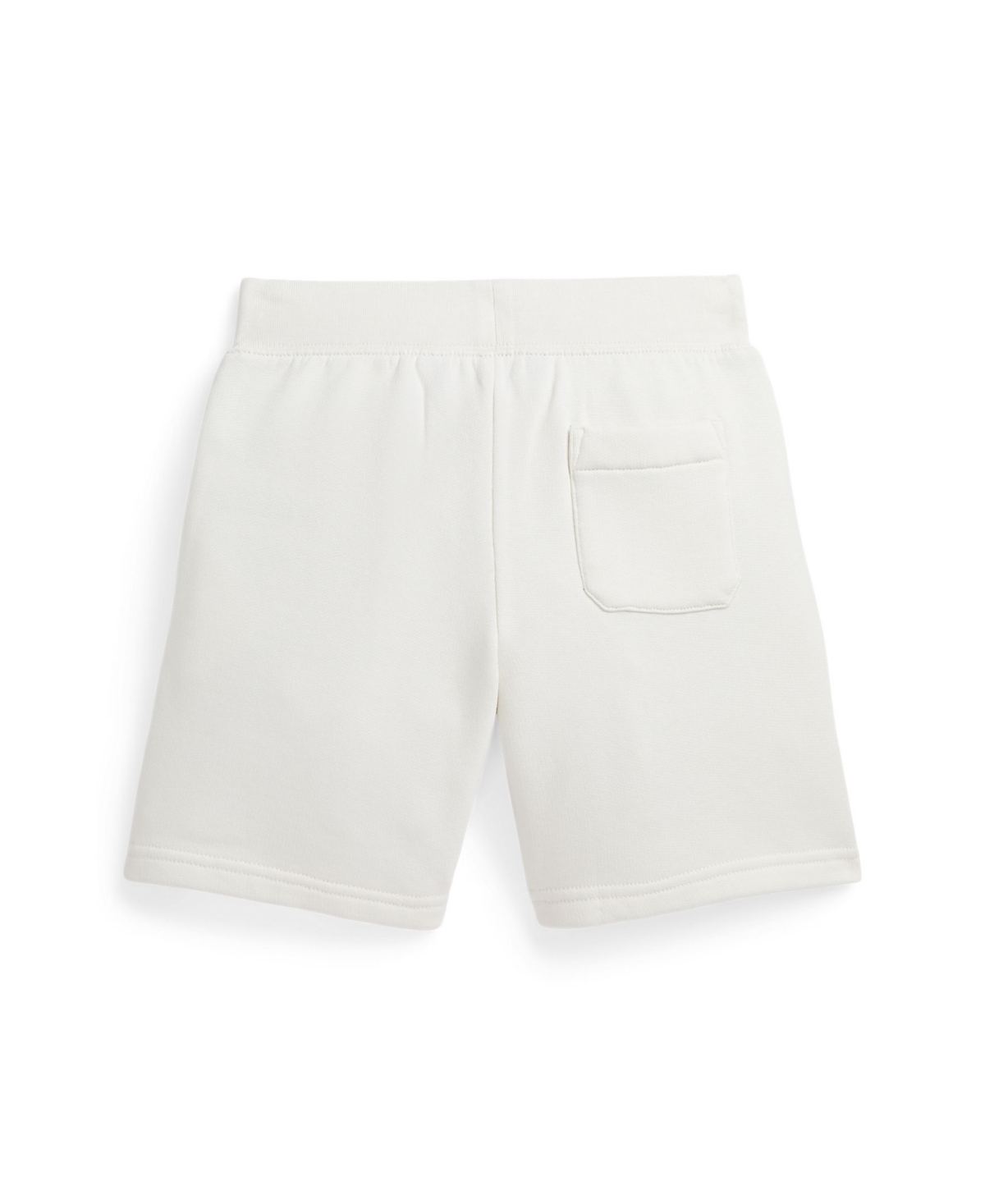 Polo Ralph Lauren Toddler And Little Boys Madras-logo Fleece Short In Nevis