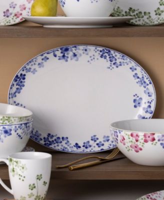 Bloomington Road Oval Platter, 14"