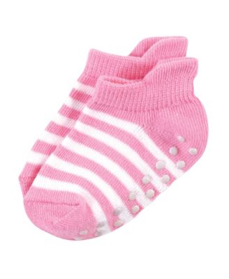 Baby Girls 12Pk Natural Non Skid Socks