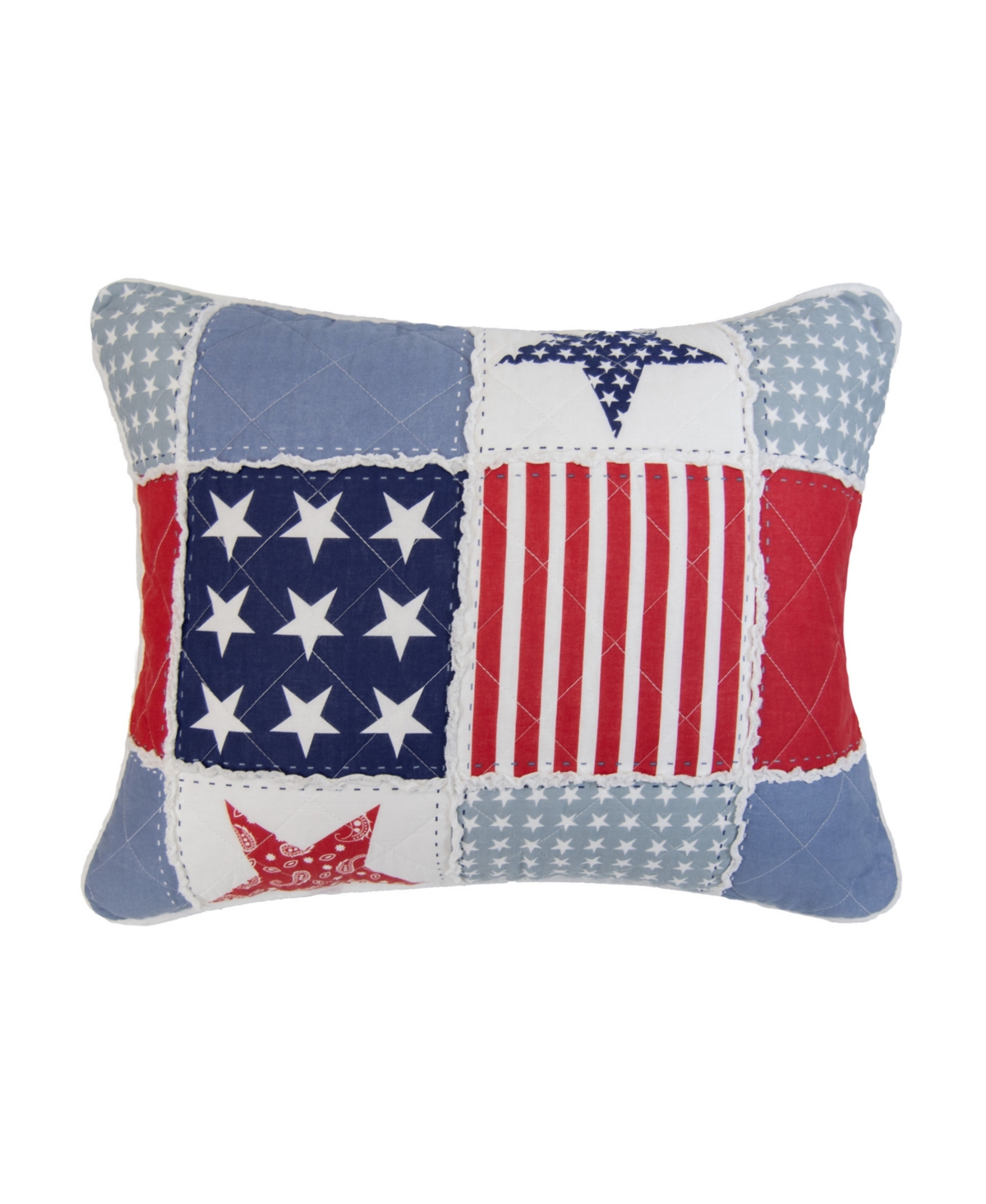 Donna Sharp Stars And Stripes Americana 2-pc. Quilt Set, Twin In Multi