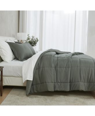 All Season Down Alternative Reversible Comforter Set