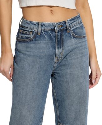 Women's High-Rise Relaxed Barrel-Fit Jeans 