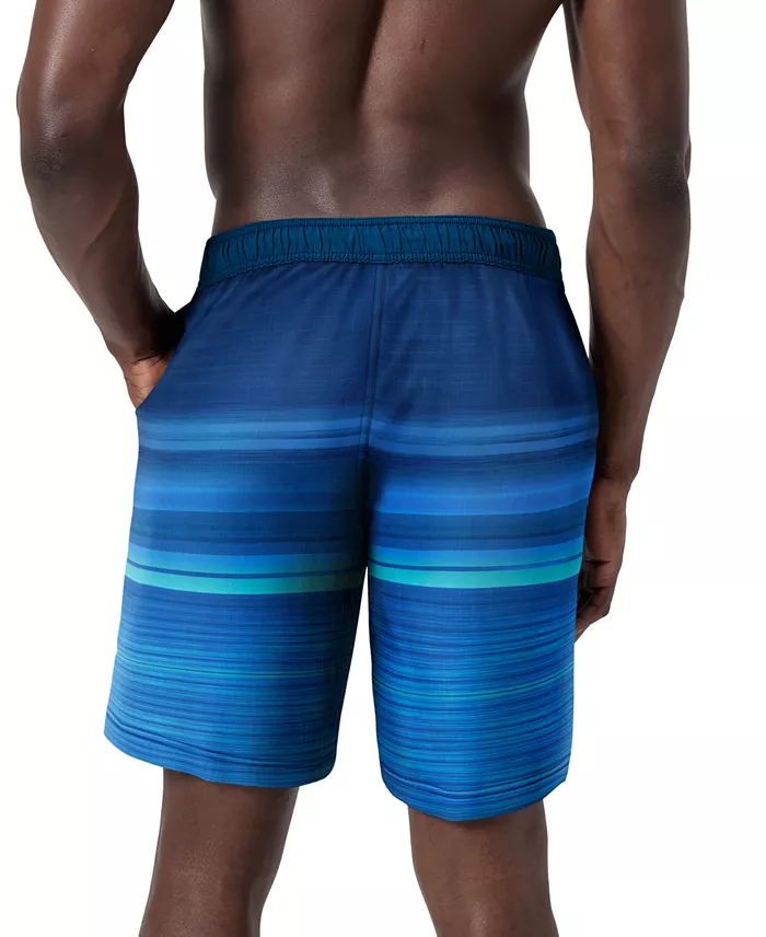 Men's Onshore Bondi Basin Ombre Stripe Drawstring 9" Boardshorts - thumbnail 8