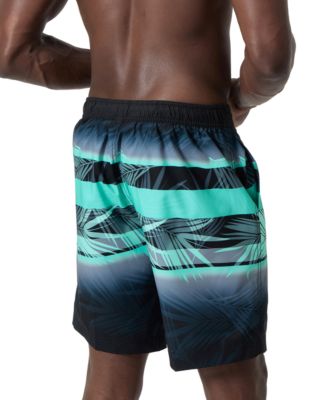 Men's Bondi Basin Palm Print Drawstring 9" Boardshorts