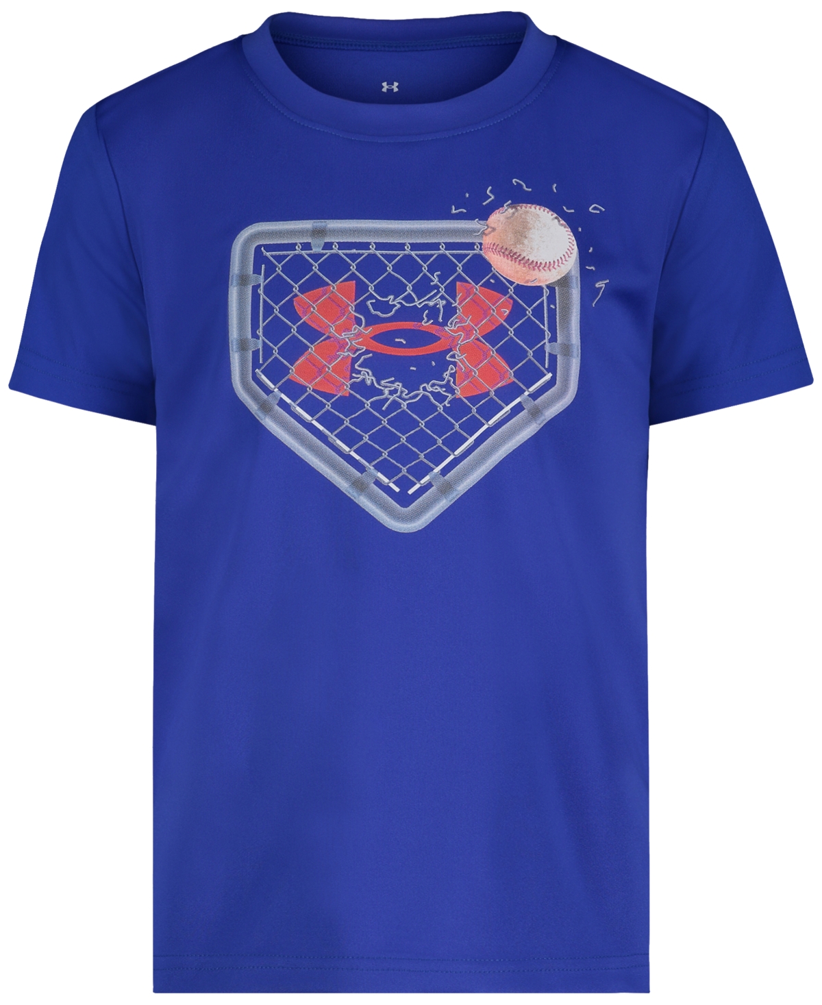 Under Armour Under Amour Toddler & Little Boys Tech Baseball Fence Graphic T-shirt In Team Royal