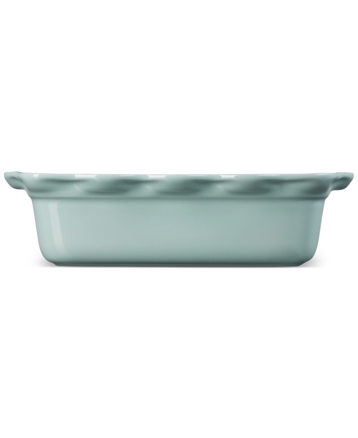 Le Creuset Stoneware Heritage Pie Dish & Fluted Loaf Pan Set In Sea Salt