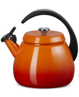Enamel On Steel 2.2 Qt. Cloche Tea Kettle