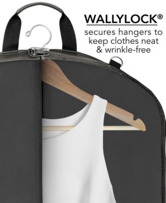 52" Premium Travel Garment Bag with Shoulder Strap and Two Large Pockets