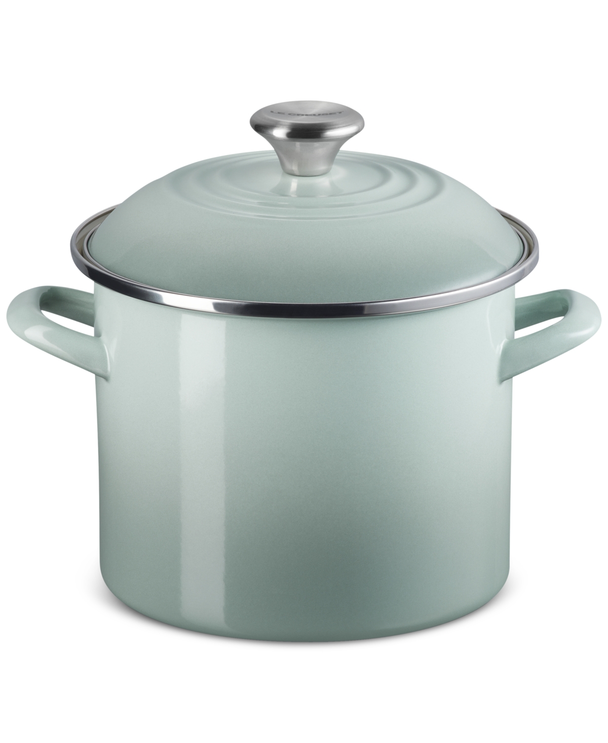 Le Creuset Enamel On Steel 16-qt. Stockpot In Sea Salt