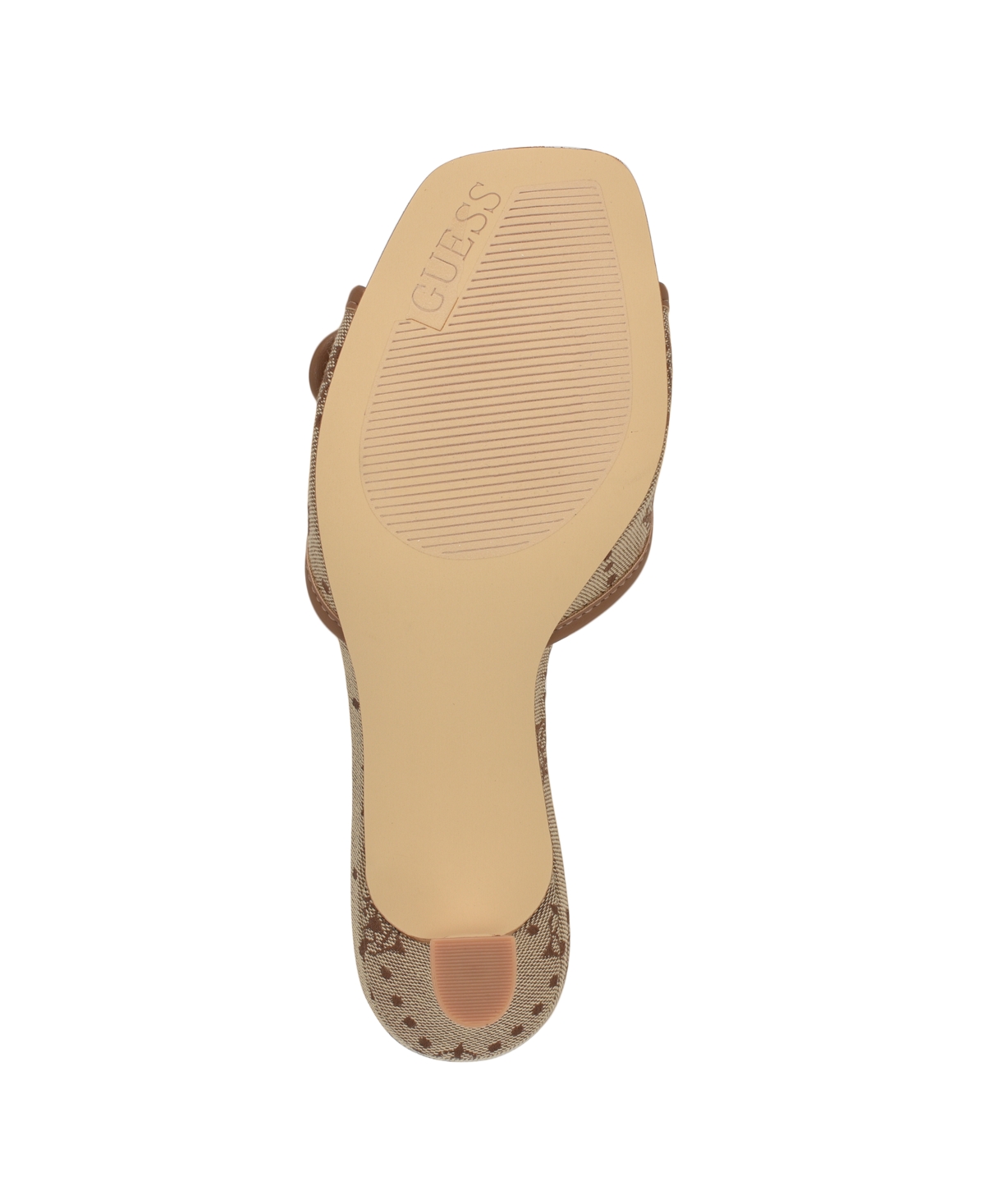 Guess Dista Slide Sandal In Brown
