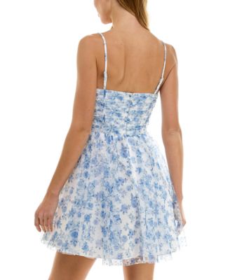 blue silk dress maxi Dream Sight Lace Satin Maxi Dress main image 0