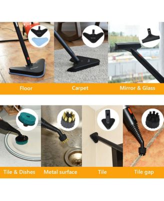 Heavy Duty Household Multipurpose Steam Cleaner with 18 Accessories