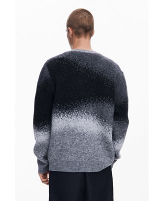 Men's Ombre knit cardigan