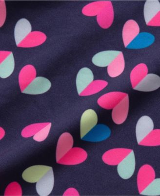 Girls Chlorine Resistant Rash Guard Bikini Swimsuit Set